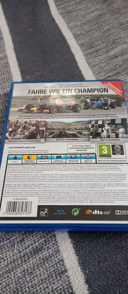Formel 1 2015 für PS4 - 2 Spieler möglich in Leipzig