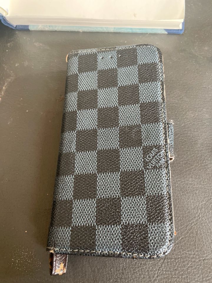 Louis Vitton Handy Hülle Damier schwarz iPhone X gebraucht guter in Reinfeld