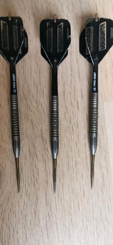 One80 Darts - V-Force B Steeldarts 24g (Target Spitzen Gold 30mm) in Grünberg