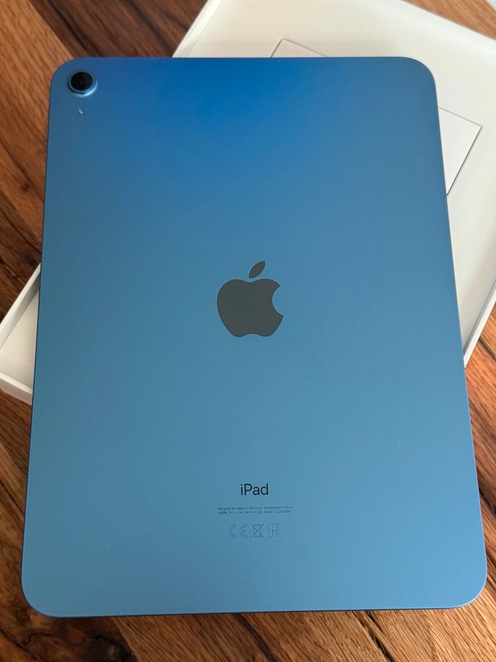 Apple iPad 10. Generation Blau Wifi 64GB Garantie in Grevenbroich