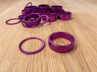 2x Purple 3DV Aluminium Spacer 1 1/8" Zoll kult retro MTB tune Niedersachsen - Wunstorf Vorschau