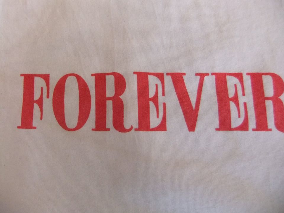 T-Shirt weiß Gr. M von C & A Forever Love in Unterpleichfeld