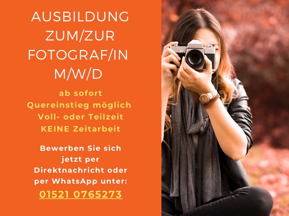 Ausbildung zum/zur Fotograf/in (m/w/d) in Schönefeld