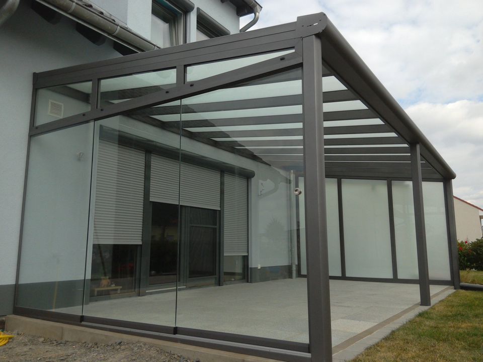 Terrassenüberdachung Alu mit VSG 8mm, Carports, Markisen . in Bad Mergentheim