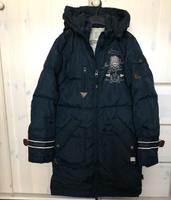 Soccx Winterjacke Mantel Größe 36/S dunkelblau Brandenburg - Kolkwitz Vorschau