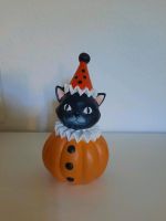 Schwarze Katze Kürbis Clown pumpkin Halloween TKMaxx TK Maxx Sachsen-Anhalt - Magdeburg Vorschau