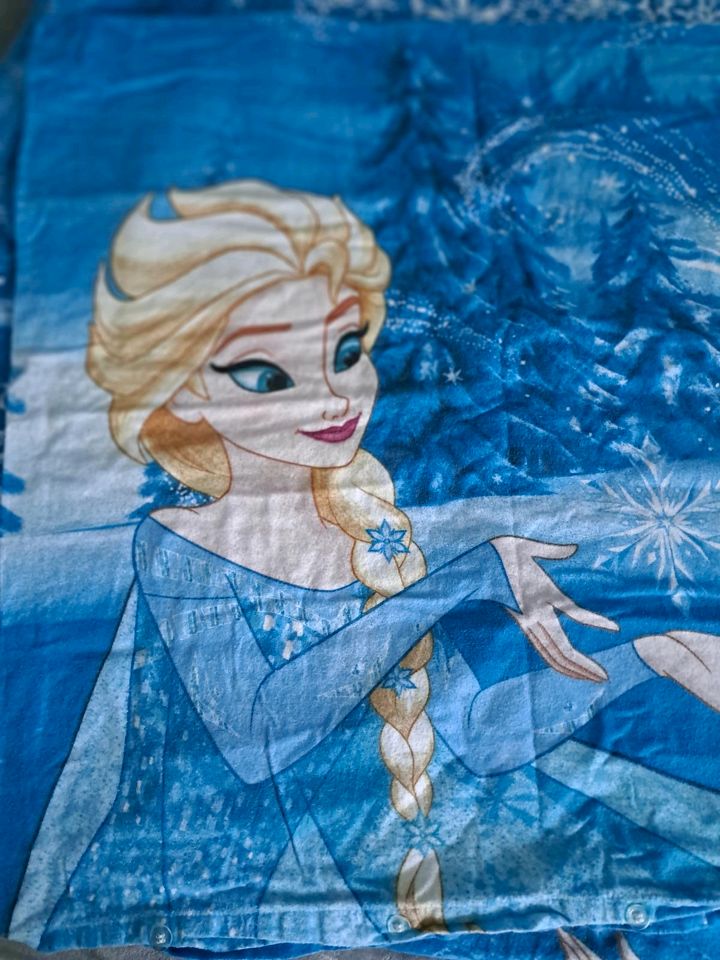 Disney Frozen Bettwäsche 135x200cm Anna&Elsa Olaf Frottee warm in Wilkau-Haßlau