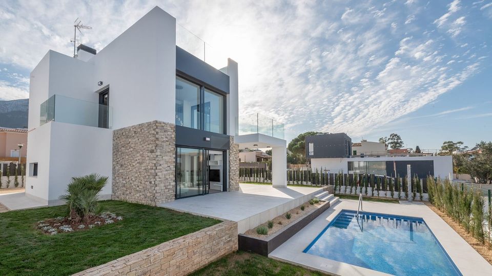 Mallorca: Villa mit Garten&Pool&Meerblick in Colonia de Sant Pere in München