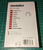 Metabo Heftklammern 80/10 CNK 12,8x10mm 3000 Stk. Baden-Württemberg - Rielasingen-Worblingen Vorschau