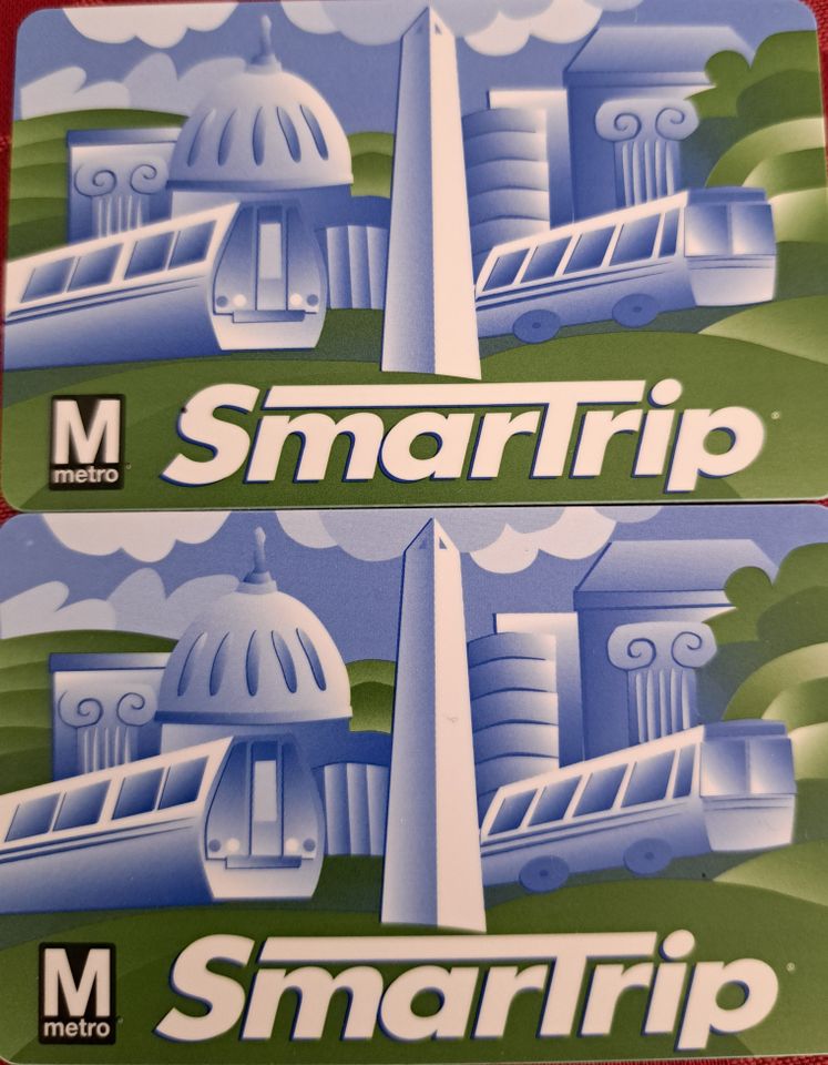 Metrokarten für Washington in Schwerin