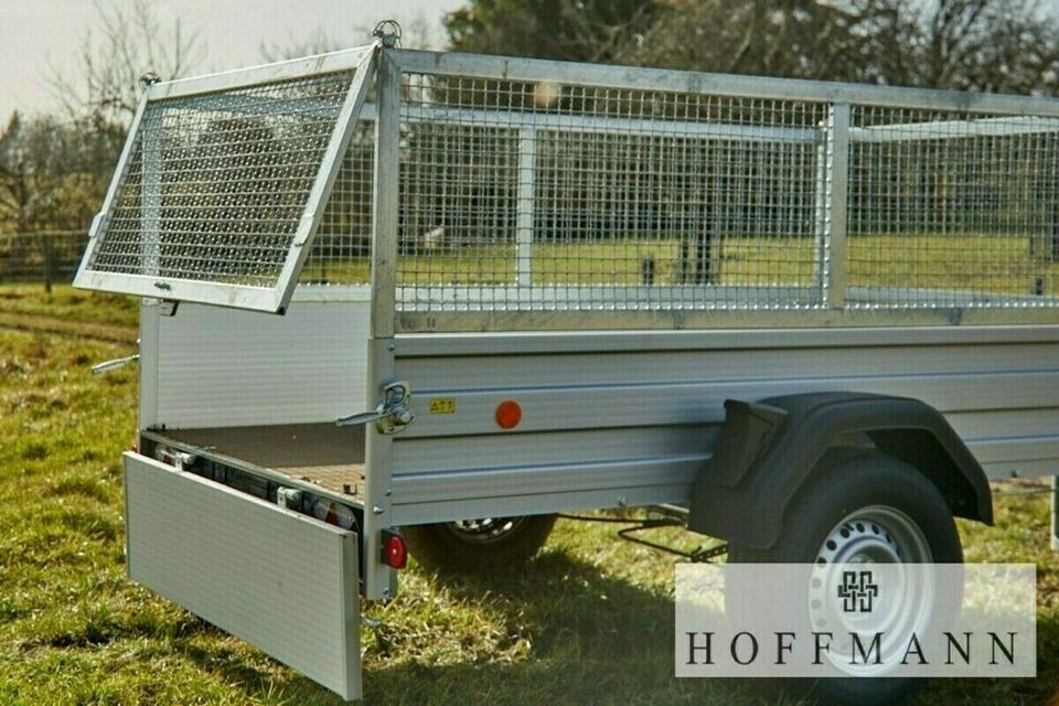 HG Böckmann Anhänger TL-AL 2513/1350 KG MIT GITTERAUFSATZ / LAGER in Gindorf