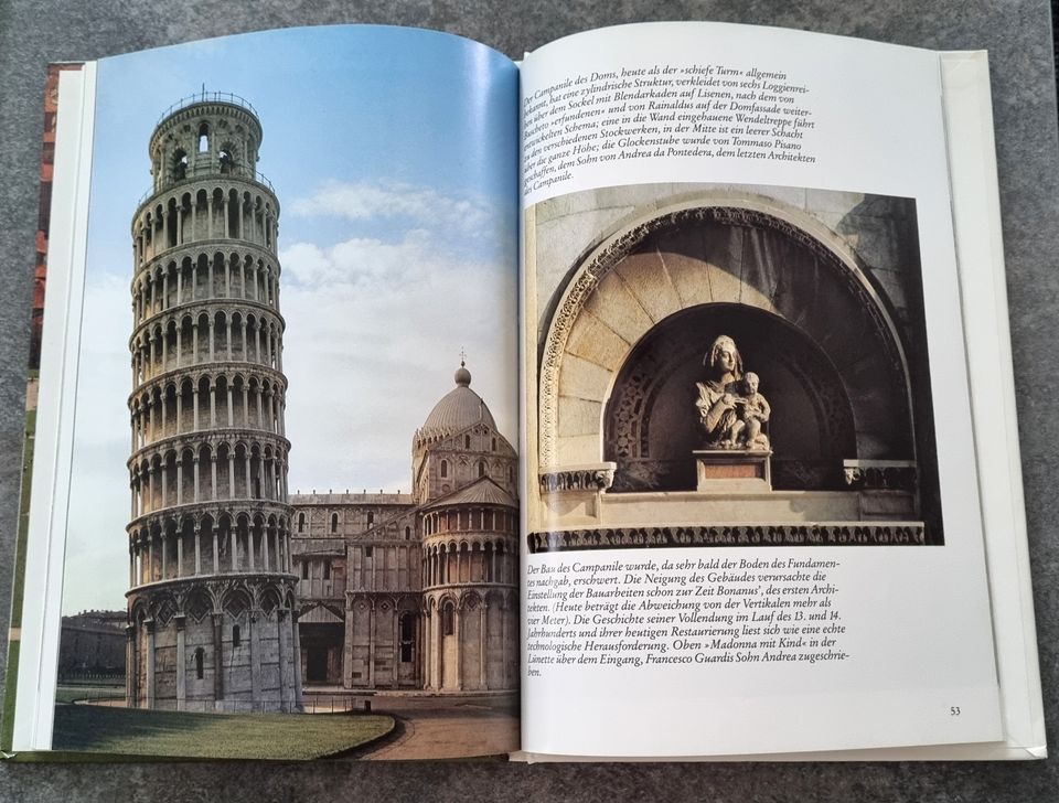 Italien Klassische Reiseziele Domplatz in Pisa in Buesum