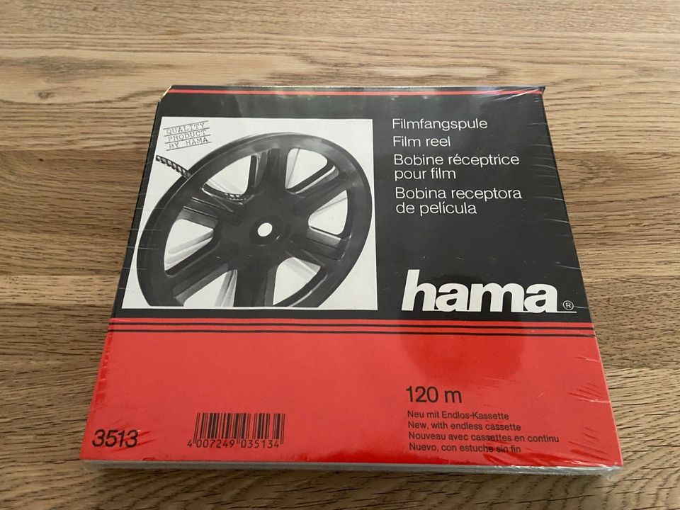 Hama Filmfangspule 120 m Film Spule Model 3513 NEU und OVP in Berlin