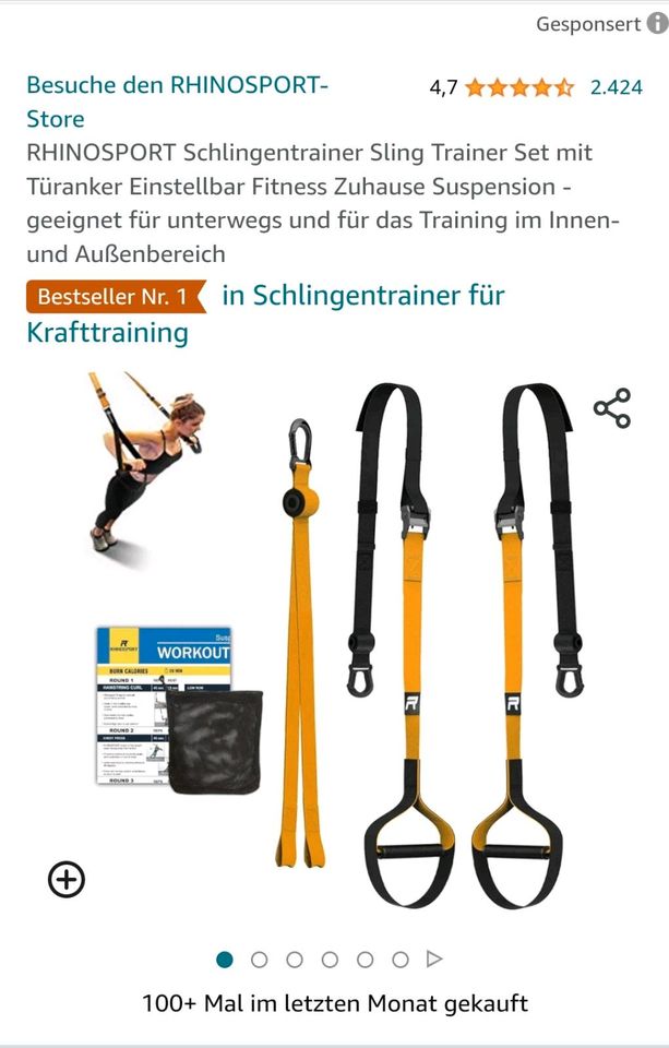 Home Gym Kabelzug Trizeps neu in Heppenheim (Bergstraße)