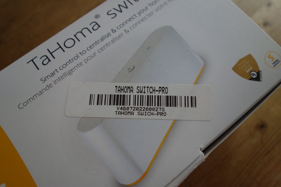 Somfy  - TaHoma Switch  - intelligente Smart Home - Zentrale in Bonn