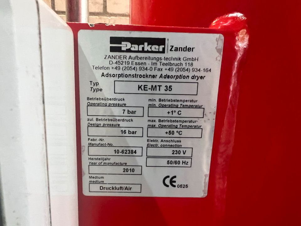 Druckluft Kältetrockner Parker KE-MT35 in Düsseldorf