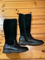 Neu! Winterstiefel, 41, clarks, warm gefüttert, schwarz Brandenburg - Hohen Neuendorf Vorschau
