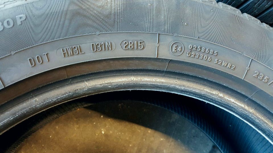 Winterreifen 235/55 R 18 104 H Continental Audi Q3 A6 A8 6-6,5mm in Soest