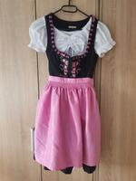 Dirndl Landhaus Gr. 34 schwarz mit weißer Bluse und Schürze Bayern - Oberthulba Vorschau