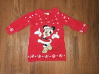 Minnie Maus Weihnachtspullover Gr.80 Baden-Württemberg - Obersontheim Vorschau