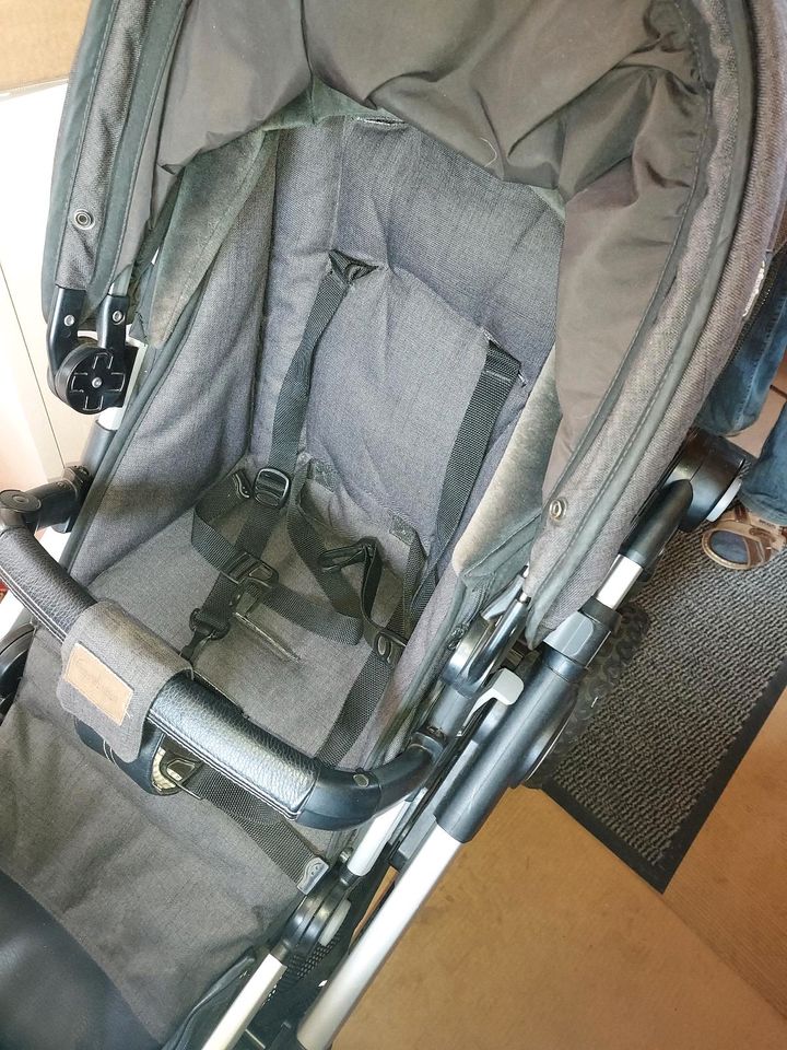 Kinderwagen Emmaljunga nxt 90, Babyschale, Sportw., inkl. Zubehör in Buchenbach