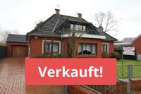 Verkauft! - Ländlich gelegener Bungalow mit Erker, Kaminzimmer, Nebengebäude u. ausbaufähigem Dachboden Niedersachsen - Westoverledingen Vorschau