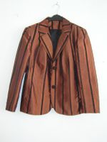 Damen Blazer Jacke braun/ orange Gr 44 tailliert Top Zustand München - Altstadt-Lehel Vorschau