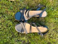 Sandalen Pumps Tamaris schwarz echt Leder Größe 40 Baden-Württemberg - Köngen Vorschau