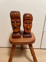 2 Büsten / Figuren aus Holz REDUZIERT Berlin - Lichtenberg Vorschau