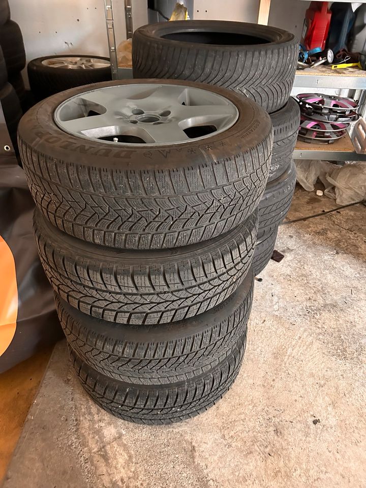 Alufelgen mit reifen Größe 205/55R16 in Steinen