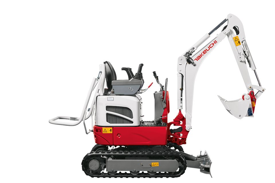 Miete Takeuchi TB 210 Minibagger 1,1t Vermietung in Donauwörth