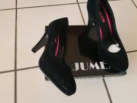 Jumex High Heels 10 cm Absatz schwarz pink wildleder, Gr.37, Neu Saarbrücken-Dudweiler - Dudweiler Vorschau