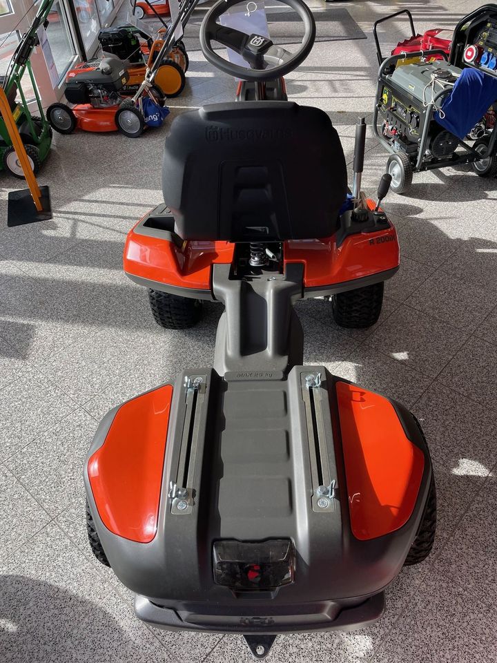 Akku Rider Husqvarna R 200 iX inkl. 94cm Mähdeck + Ladegerät in Garbsen