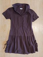 Yessica - Sommerkleid - Gr. 38, braun mit Streifen & Knopfleist Baden-Württemberg - Emmendingen Vorschau
