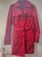 Toller roter Trenchcoat/Mantel mit Gürtel Gr. 34 *wie neu* Schleswig-Holstein - Hohenfelde Vorschau