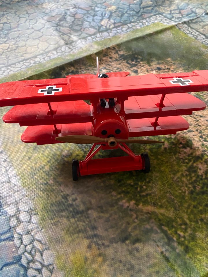 Cobi 2986 Fokker Dr.1 Roter Baron Flugzeug 2986