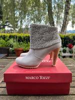 Marco Tozzi Stiefeletten High Heels 39 hellgrau Nordrhein-Westfalen - Willich Vorschau