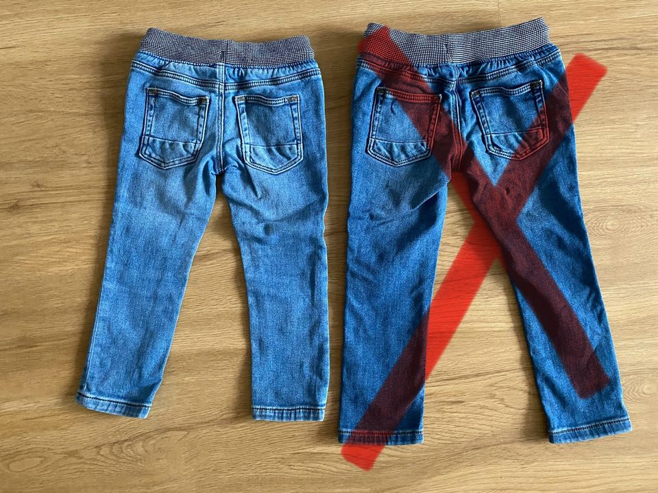 Jeans Hose Jog Denim blau Gr. 98 und 104 in Bochum