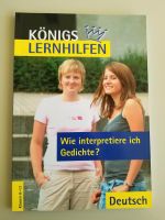 Königs Lernhilfen Gedichte Interpretation Schule Text Düsseldorf - Friedrichstadt Vorschau