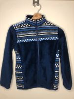 Jack Wolfskin - Teddy-Fleecejacke - blau/schwarz/weiß - Gr. 164 Rheinland-Pfalz - Ludwigshafen Vorschau