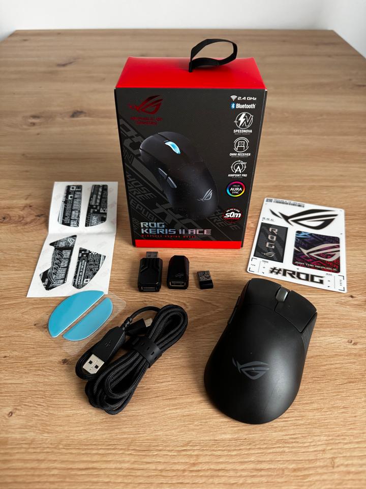 ASUS ROG Keris II Ace – Ultraleichte Wireless Gaming-Maus in Berlin