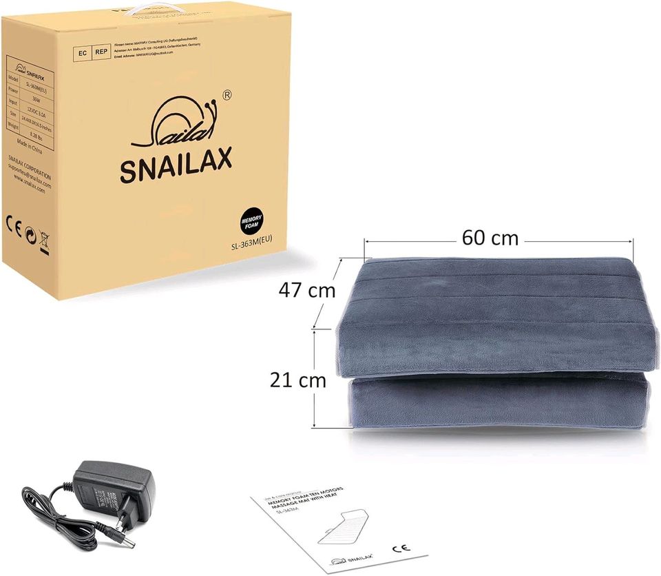 Snailax Memory Foam Massagematte in Bad Saulgau