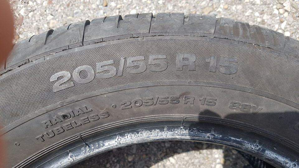 Sommerreifen Continental 205/55 R in Ilmmünster