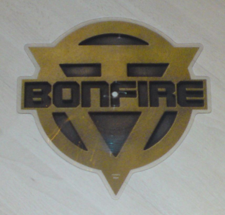 BONFIRE The Stroke Dirty Love Limited Edition SHAPED PICURE DISC in Unterschleißheim