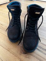 Boots/Stiefel von Hilfiger Gr. 38 echtes Leder in braun Bayern - Baiersdorf Vorschau
