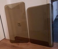 2 Glasplatten Rauchglas original 70er space age Bayern - Bad Wörishofen Vorschau