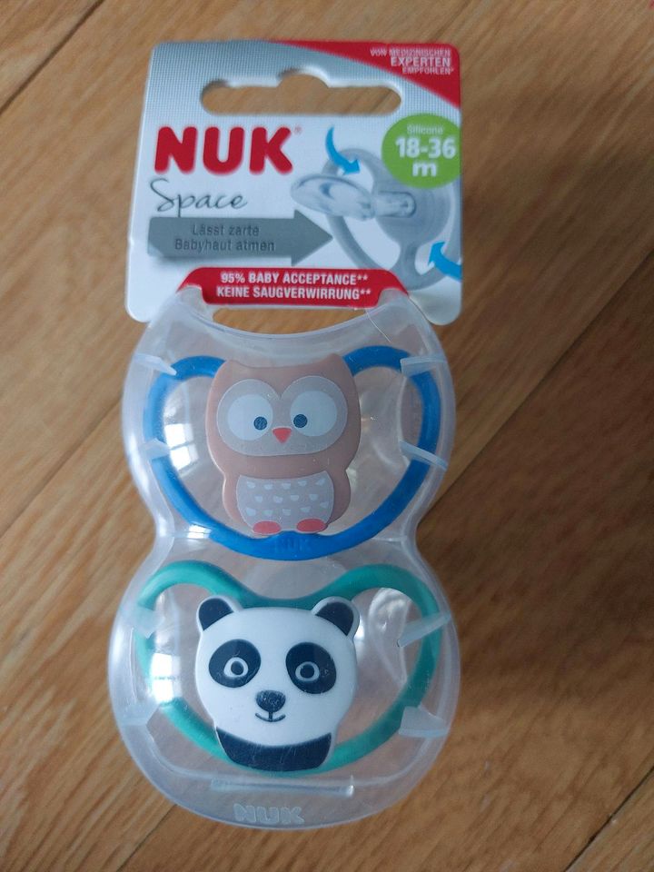 NUK Space 2 Stück / Schnuller / 18-36 Monate / NEU in Leipzig