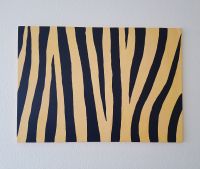Original Kunst Gemälde Bild Acryl auf Leinwand Zebra 100x70cm Rheinland-Pfalz - Zornheim Vorschau