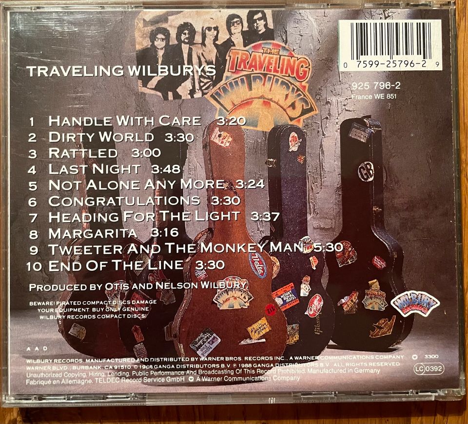 CD Traveling Wilburys in Werne