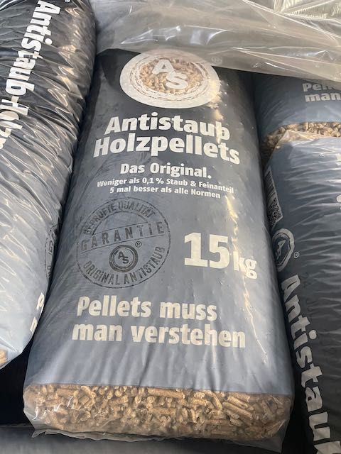 Antistaub Holzpellets Pellet für Heizung/Ofen je 15kg in Bielefeld